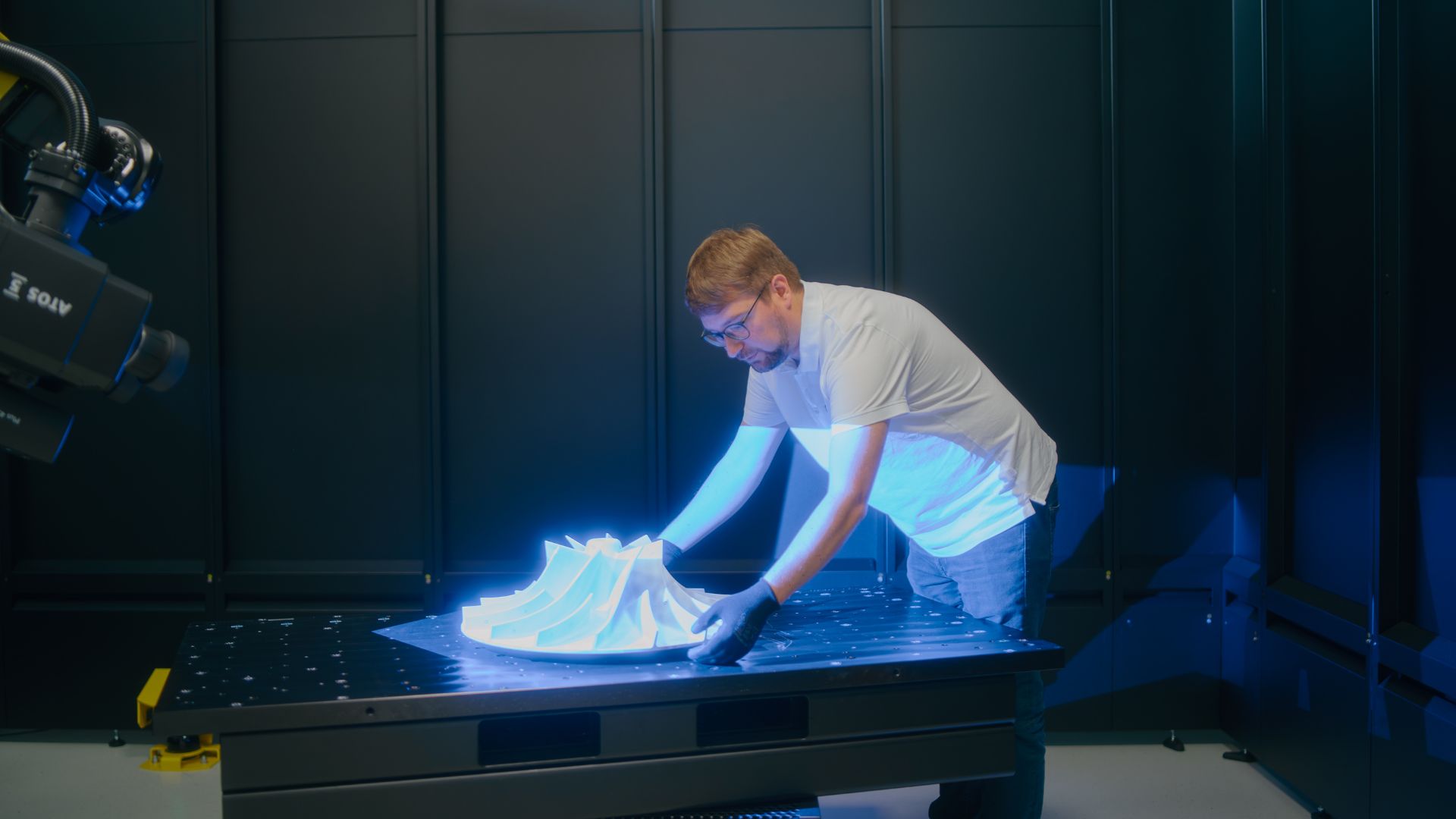 Bauteilvermessung bei 3DIMETIK
